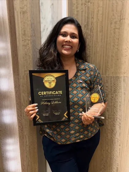 I am so proud and grateful to be recognized as one of Mumbai's Top 50 Bakers. This award is a testament to six years of passion, hard work, and the amazing support from all of you.