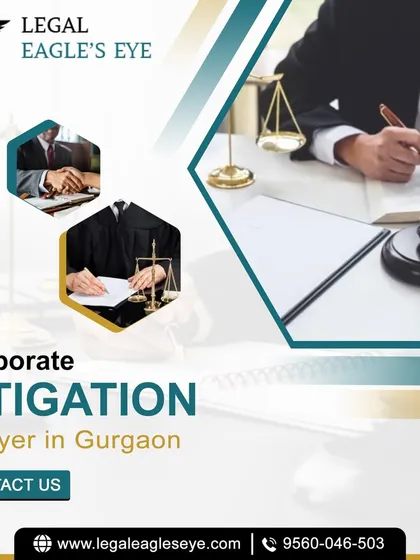 With our team of experienced corporate litigation lawyers in Gurgaon, we provide comprehensive legal solutions tailored to your unique needs. We help safeguard your business by providing robust representation in legal disputes.