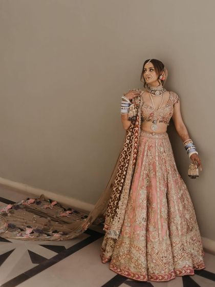 Ankit Malik - Bridal Makeup and Hair Styling Ethereal Pinks & Pastels photo 11