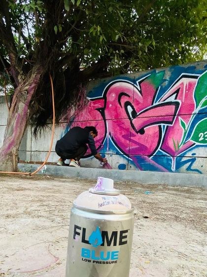 Yogi Graffiti - Custom Murals & Wall Art The Creative Process photo 4