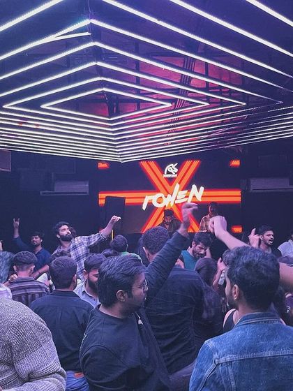 Another angle of the Lohri party at Unicorn House.