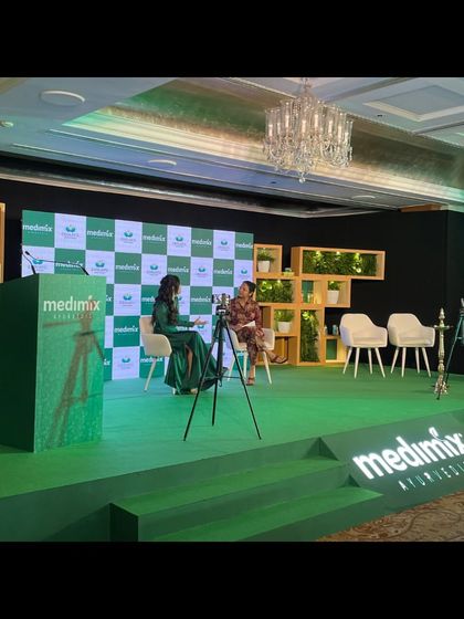 A fireside chat at the Medimix campaign launch. We managed the stage and anchor to create a conversational and engaging atmosphere.