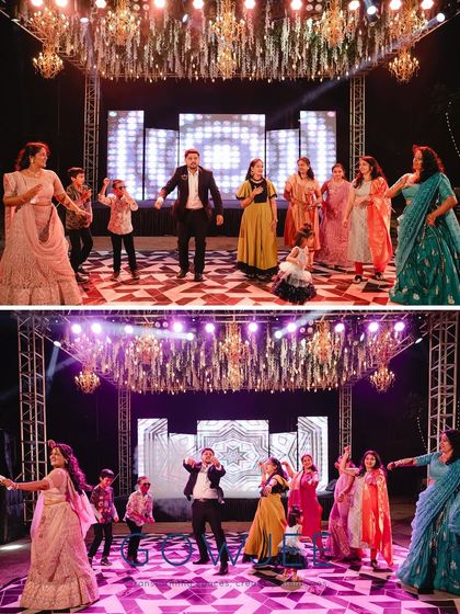 Gowjee - Wedding Planning & Design Glamorous Sangeet & Reception Nights photo 49