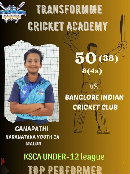 Transform Cricket Academy - Advanced Competitive Cricket Training The Record Breakers: Individual Player Achievements photo 31