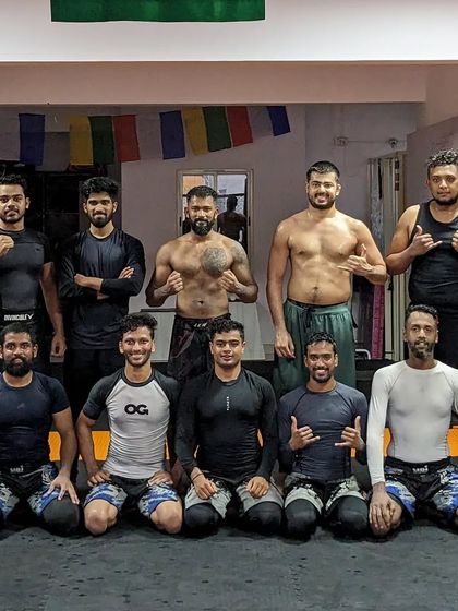 The competition team during the grind. We know that success in tournaments comes from consistent, hard work in the training room.