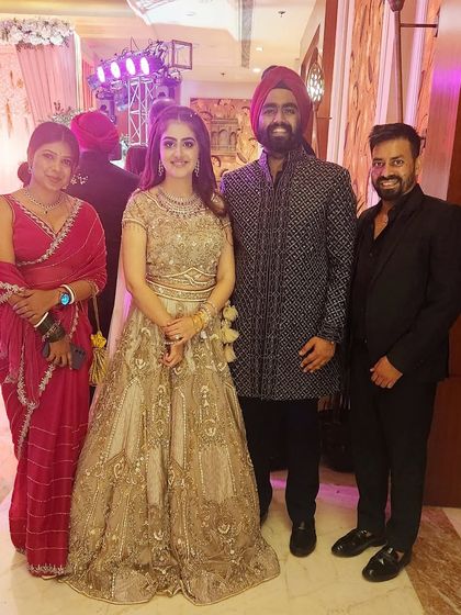 With one of our amazing couples. We pour our hearts into every step and every beat, and the love we get back from our clients is everything.