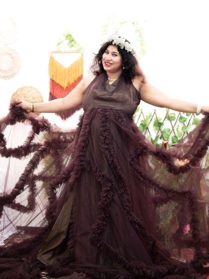 Dee Yashaswini - Occasion Wear Rentals Maternity Photoshoot Outfits photo 74