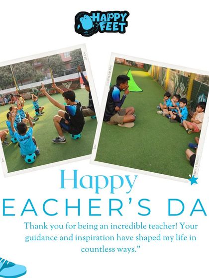 Happy Teacher's Day to our amazing coaches! Their guidance and inspiration shape our little players in countless ways, and we are so grateful for their dedication.