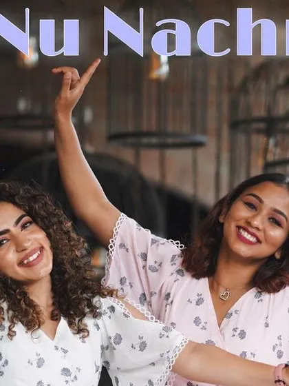This is us, Ankita and Pooja, and our motto is simple: Kudi Nu Nachne De! We believe everyone has a dancer inside them, and our job is to bring that joy and confidence out, no matter the occasion.