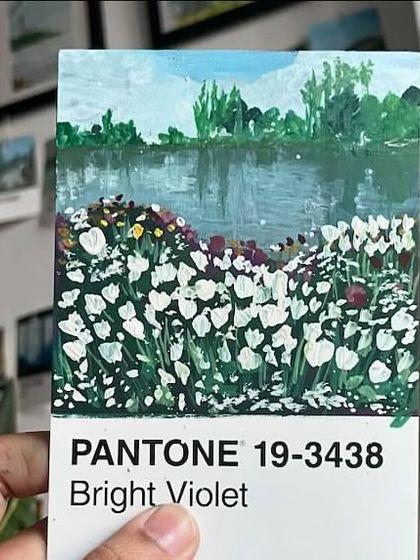 Anupama - Custom Artwork & Murals Creative Experiments: Pantone Landscapes & Tiny Art photo 11