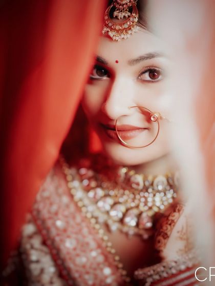 Somesh Chaurasiya - Wedding Photography & Cinematography The Radiant Bride: Solo Portraits photo 17