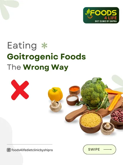 Certain foods, known as goitrogens, can interfere with thyroid function if eaten the wrong way. I teach my clients how to prepare these foods correctly so they can be enjoyed without any negative effects.