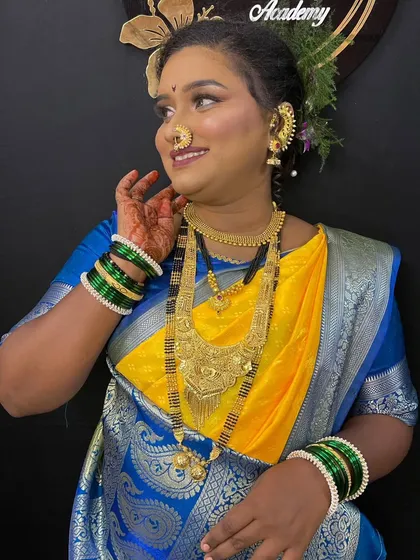 This is a perfect example of how we master makeup for dusky skin tones. In my pro batch, I teach how to achieve this radiant, flawless base and make the features pop, ensuring every bride feels like a queen.