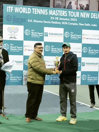 Finishing as a finalist in the competitive 35+ category at the ITF Masters 400 in New Delhi. We are always in the mix for the title.