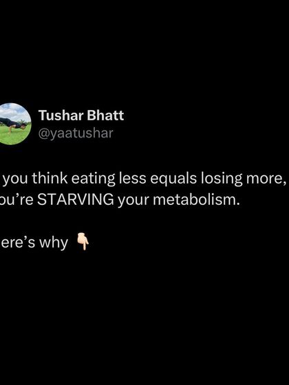 Thinking that eating less is the key to losing more? You're actually starving your metabolism. True, sustainable weight loss comes from nourishing your body, not depriving it.