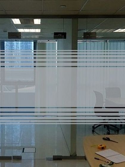 Wall Mind - Window Treatments Frosted Glass Films: Privacy for Your Office photo 6