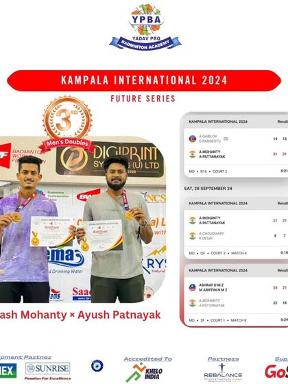 Yadav Pro Badminton Academy - Professional Badminton Coaching Programs International Victories photo 6