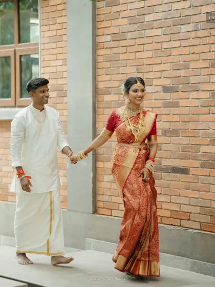 Crimson and Cherry - Full-Service Wedding Planning & Execution Candid Moments & Cherished Memories photo 31