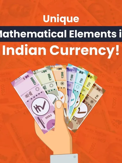 Indian currency notes are not just money; they are designed with unique mathematical and tactile elements to help with identification.