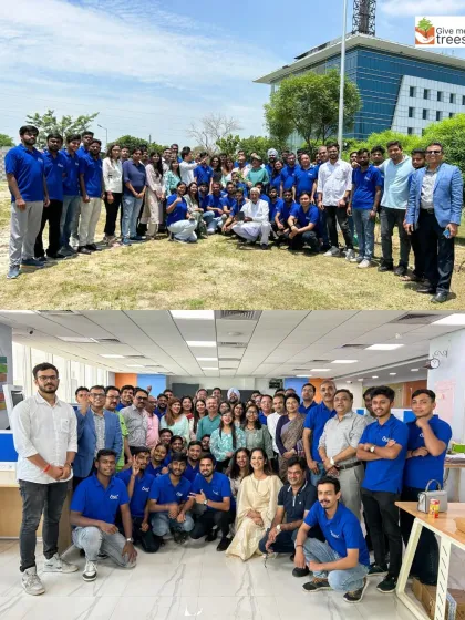 Partnering with the Rotary Club to green an industrial area in Greater Noida. Bringing trees to these pollution hotspots helps improve air quality and creates a better working environment for thousands of people.