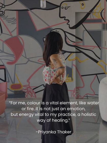 A quote from our founder on the vital energy of color, as featured by The Artist Fix.