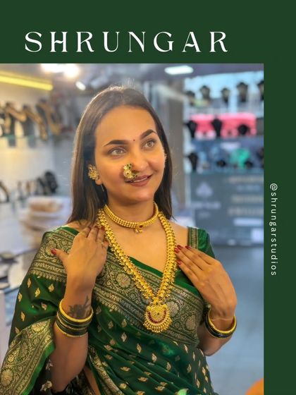 The complete look, reflecting the timeless beauty of our culture.