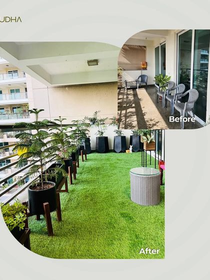 Paudha - Outdoor Space Design & Transformation From Bare to Beautiful: Our Transformations photo 39