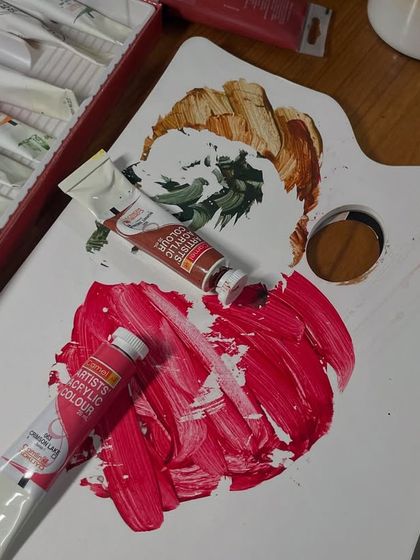 Anupama - Custom Artwork & Murals The Artist's Corner: My Studio, Process & Musings photo 4