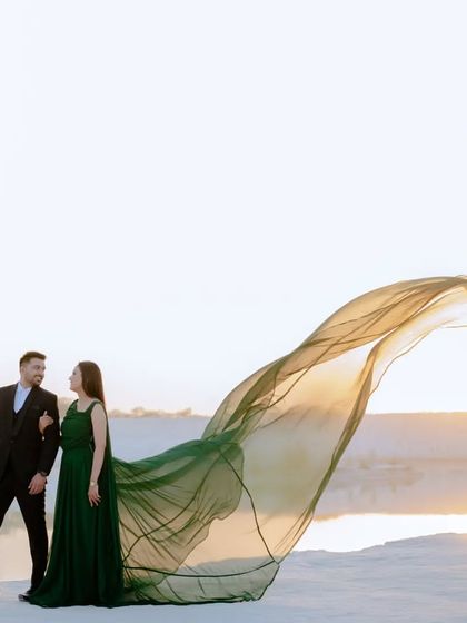 Dreamy Escapes: Unique Landscapes & Gowns photo 24