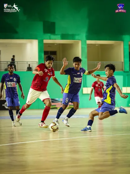 A moment of quick thinking and agility from our player during the championship final.