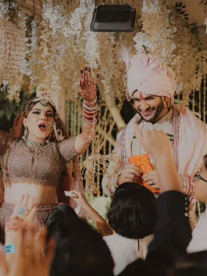Capturing these moments of love and faith, amidst the vows of being together for a lifetime, at a beautiful destination wedding in Bhimtal, Uttarakhand.