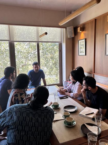 A wider view of our insightful cafe entrepreneurship class. We cover everything from business planning to operational management.