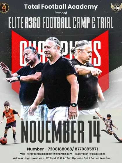A glimpse into our Elite R360 Football Camp, an exclusive opportunity for players to train with and get scouted by top European talent discoverers right here in Mumbai.