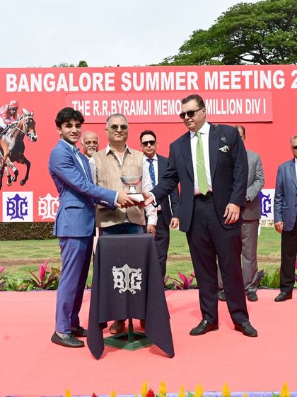 The R.R. Byramji Memorial Million presentation.