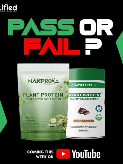 Coming this week: A head-to-head lab test comparison of Nakpro and Naturaltein plant proteins.