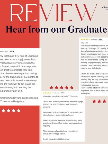 Chaitanya Wellness - Yoga Teacher Training (YTT) Hear From Our Graduates photo 7