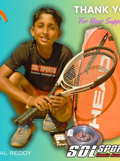 Sol Sports - High-Performance Junior Tennis Program In the Spotlight: Media & Sponsorships photo 12