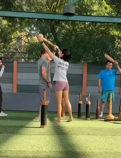 It was an absolute honor to coach the legendary Jonty Rhodes. It shows that this traditional Indian workout is for everyone, from absolute beginners to world-class athletes. His humility and willingness to learn was truly inspiring.