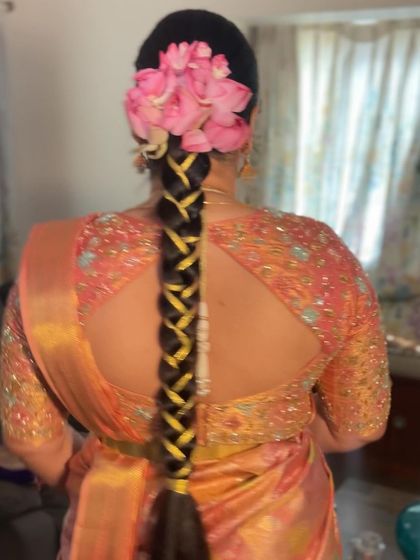 Dakshayini - Hairstyling Academy & Workshops South Indian Bridal Styles photo 12