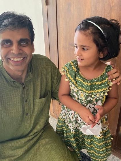 This is Dhrithi, our youngest shala practitioner. Bringing the gift of yoga into the lives of children like her is what keeps me motivated on this path.