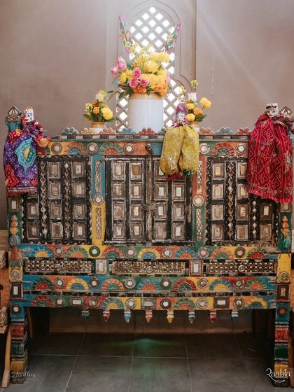 Vibrant Haldi & Mehendi Functions photo 25