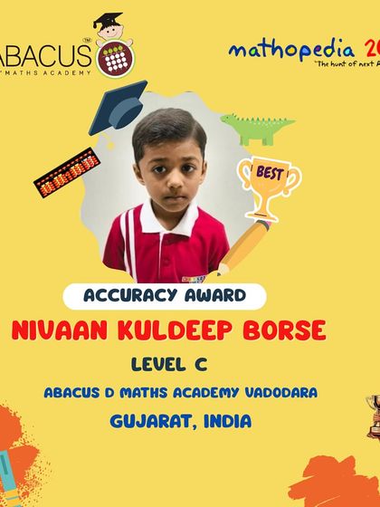 Abacus D Maths Academy - Educational Franchise & Teacher Training Mathopedia: Our Annual Competitions photo 18