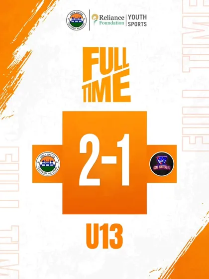 Our U13s bounced back brilliantly from a loss, fighting till the last whistle for a 2-1 win against Goal Hunterz FC.