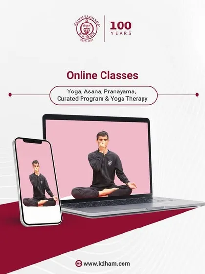 Access our full suite of online classes, including Yoga, Asana, Pranayama, and Yoga Therapy. We bring the scientific and traditional blend of Kaivalyadhama to your screen.