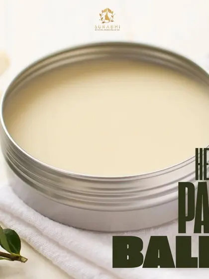 For natural relief from aches and pains, we've crafted this Herbal Pain Balm. It's made with pure, natural ingredients to soothe and ease discomfort.