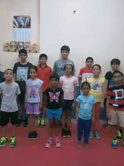 A look at our summer camp batch. We create a competitive but supportive environment where young players train together, push each other, and grow as a team.