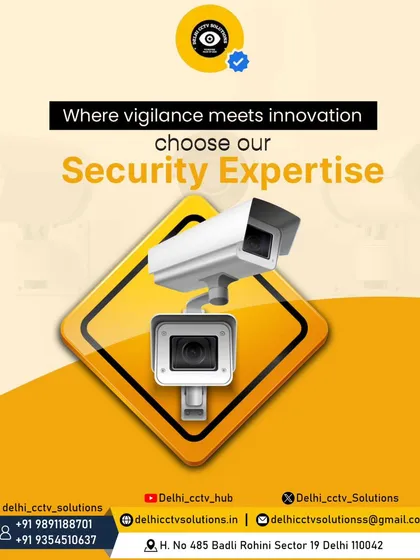 As a security expert in Delhi, I combine vigilance with innovation. I install high-quality CCTV cameras that act as a powerful deterrent and provide crucial evidence if an incident occurs.