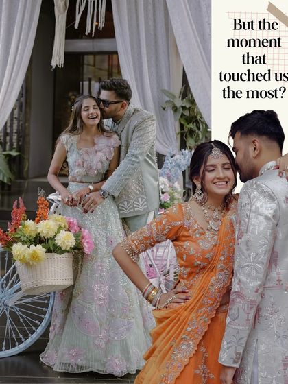 Coordinated couple styling is one of my specialties. I help couples choose outfits that complement each other in color, style, and theme, creating beautiful, picture-perfect moments like these.