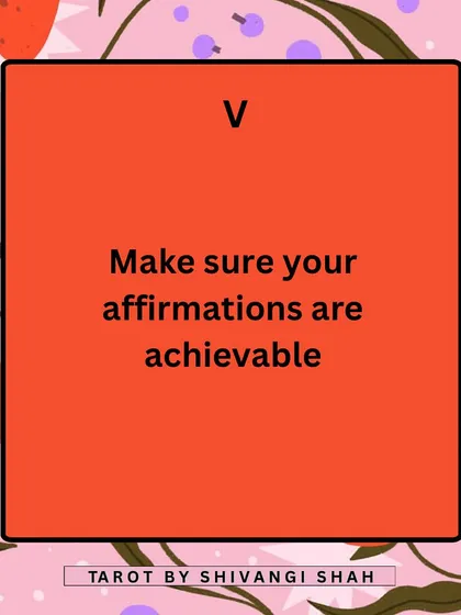 While you should dream big, your affirmations need to feel achievable to your subconscious mind. This helps bridge the gap between where you are and where you want to be.