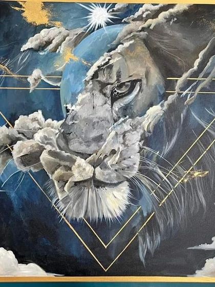 Shagufta - Commissioned Canvas Artwork Wildlife & Nature's Energy photo 7